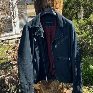 John Varvatos Men's Black Jacket